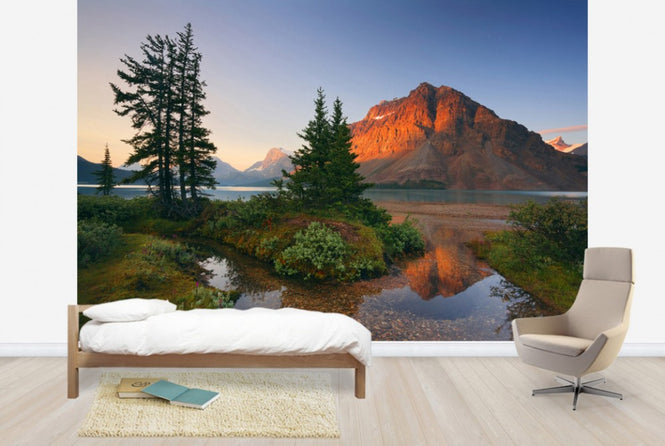 PHOTOWALL / Crowfoot Mountain Reflection (e40392)