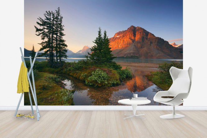 PHOTOWALL / Crowfoot Mountain Reflection (e40392)