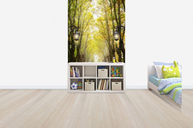 PHOTOWALL / Alley with Trees (e40382)