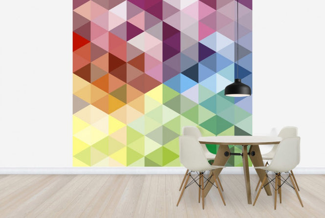 PHOTOWALL / Colorful Triangles (e25007)