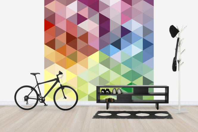 PHOTOWALL / Colorful Triangles (e25007)