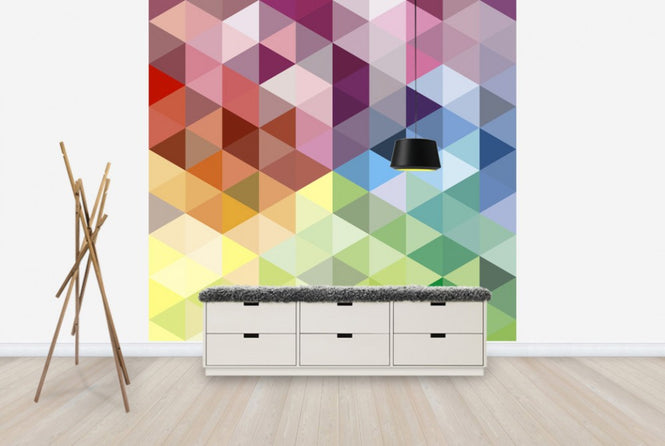 PHOTOWALL / Colorful Triangles (e25007)