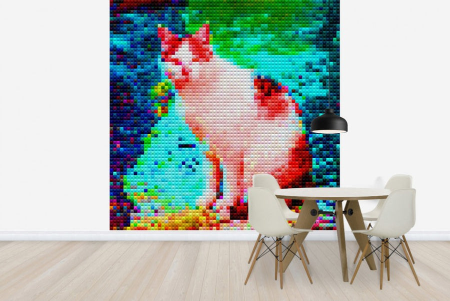 PHOTOWALL / Mosaic Cat (e25034)
