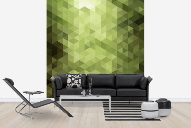 PHOTOWALL / Triangle Polygons Art Pattern (e25050)
