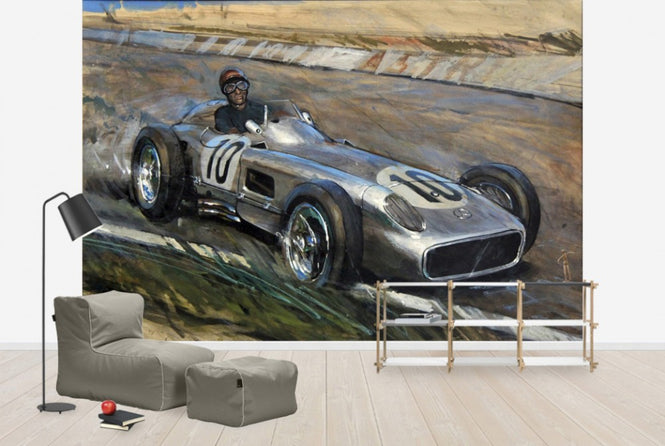 PHOTOWALL / J M Fangio at Speed (e40417)