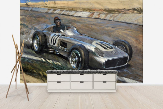 PHOTOWALL / J M Fangio at Speed (e40417)