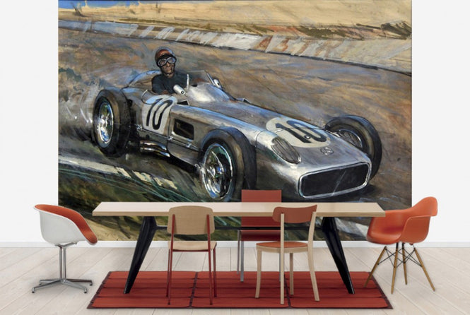 PHOTOWALL / J M Fangio at Speed (e40417)