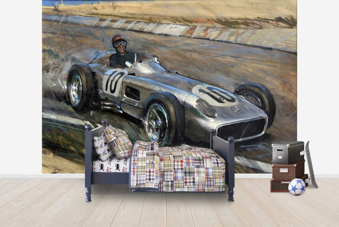 PHOTOWALL / J M Fangio at Speed (e40417)