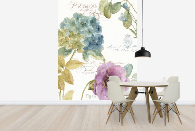 PHOTOWALL / Hydrangea Letter (e25065)