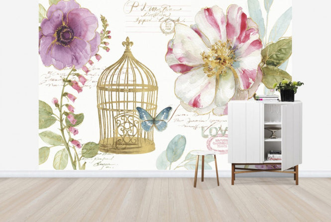 PHOTOWALL / Rainbow Seeds Birdcage (e25072)