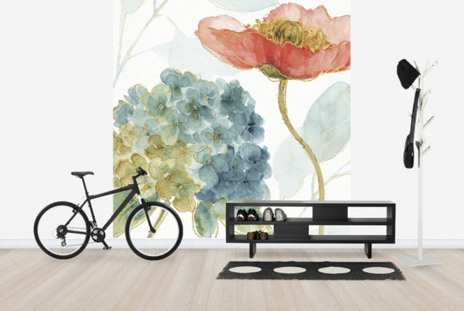 PHOTOWALL / Rainbow Seeds Flowers 4 (e25077)