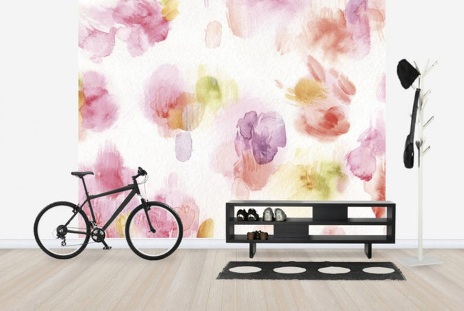 PHOTOWALL / Watercolor Petals (e25082)