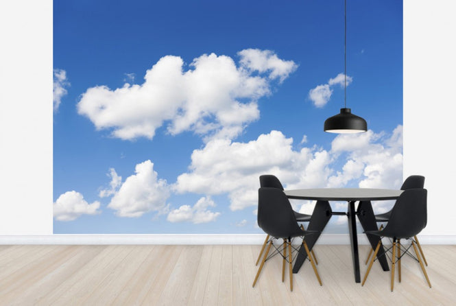 PHOTOWALL / White Clouds in the Blue Sky (e25099)