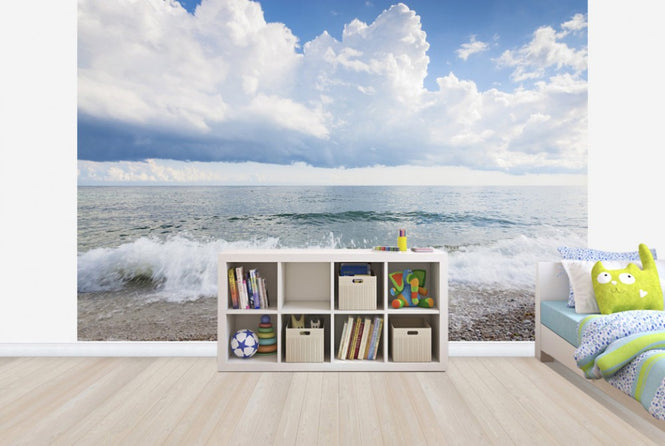 PHOTOWALL / White Waves (e25157)
