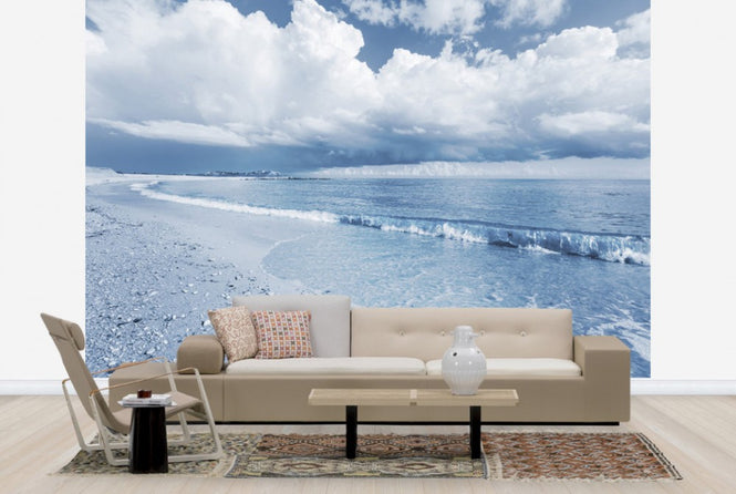 PHOTOWALL / Blue Sea with Dramatic Clouds (e25160)