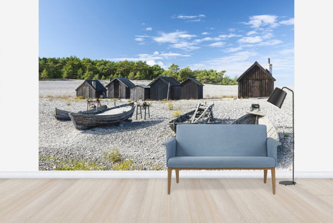 PHOTOWALL / Beautiful Fishing Village (e25168)