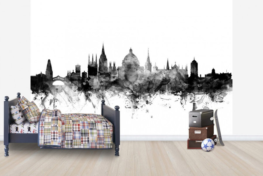 PHOTOWALL / Oxford UK Skyline Black (e25411)