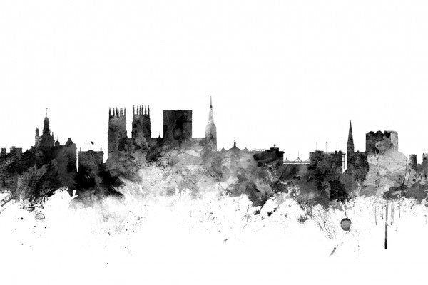 PHOTOWALL / York UK Skyline Black (e25440)