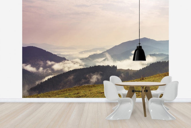 PHOTOWALL / Morning in Carpathian Mountains (e29535)