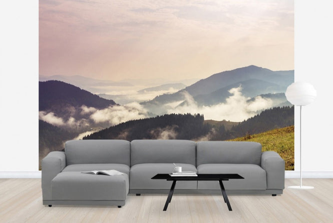 PHOTOWALL / Morning in Carpathian Mountains (e29535)