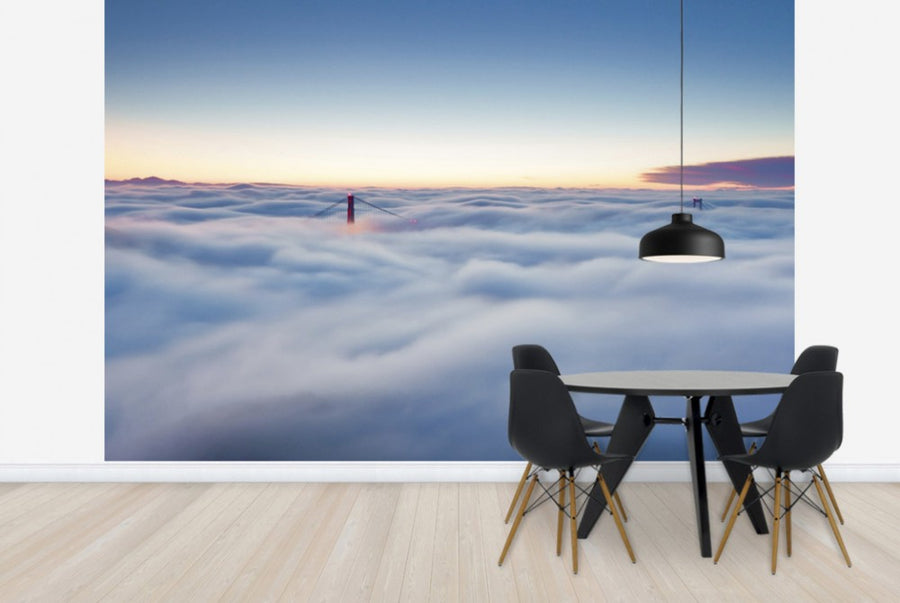 PHOTOWALL / Fog over San Francisco (e29511)