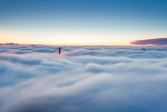 PHOTOWALL / Fog over San Francisco (e29511)
