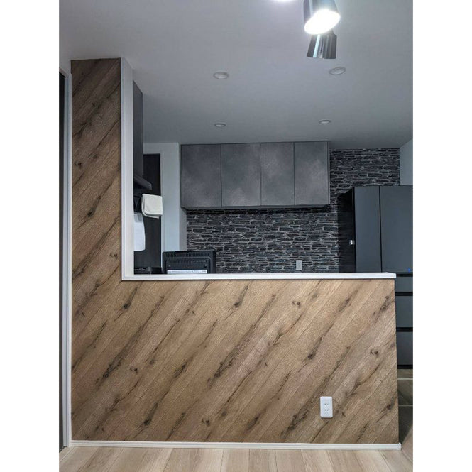 S様の施工写真(石目の壁紙863420)