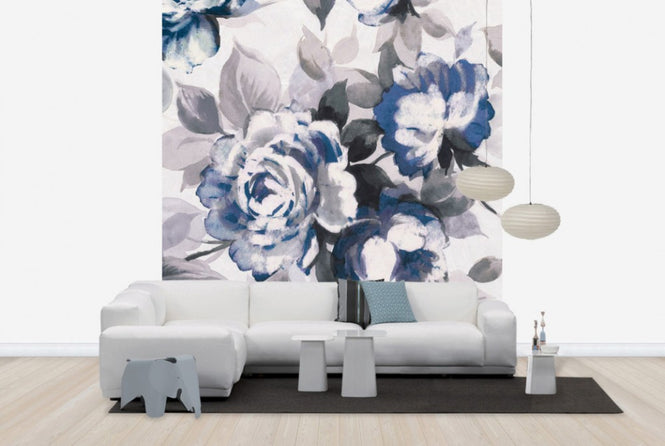 PHOTOWALL / Scent of Roses Indigo III (e25525)