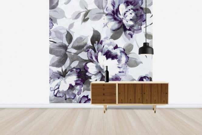 PHOTOWALL / Scent of Roses Plum II (e25527)