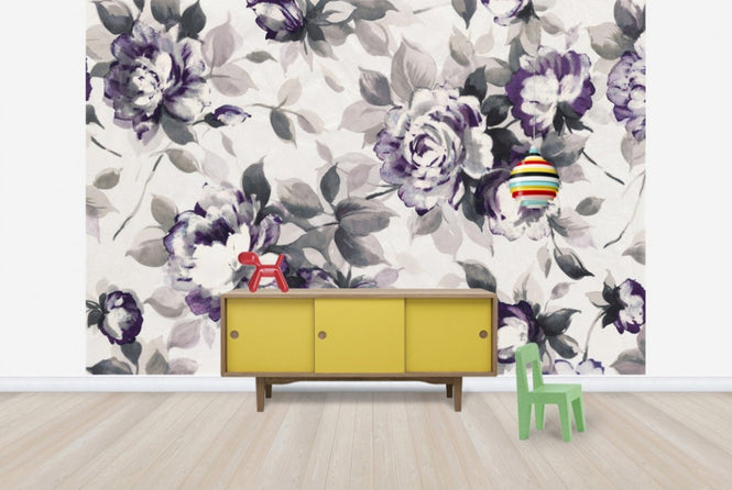 PHOTOWALL / Scent of Roses Plum (e25529)