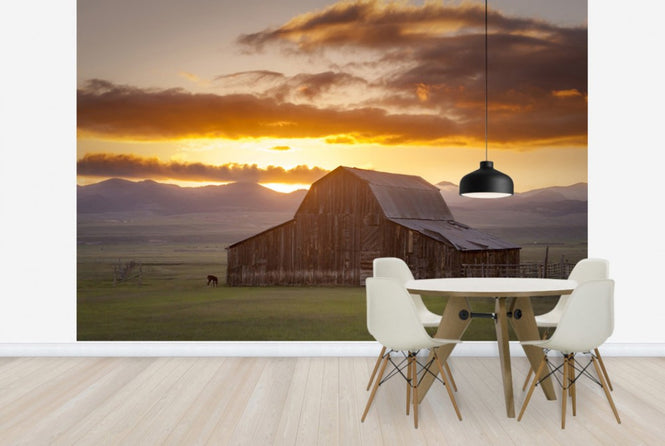 PHOTOWALL / Wet Mountain Barn (e29573)
