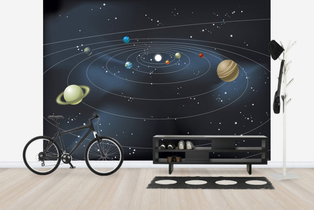 ワルパ 専用 PHOTOWALL / Planetary System (e25593) | 輸入壁紙専門店 WALPA