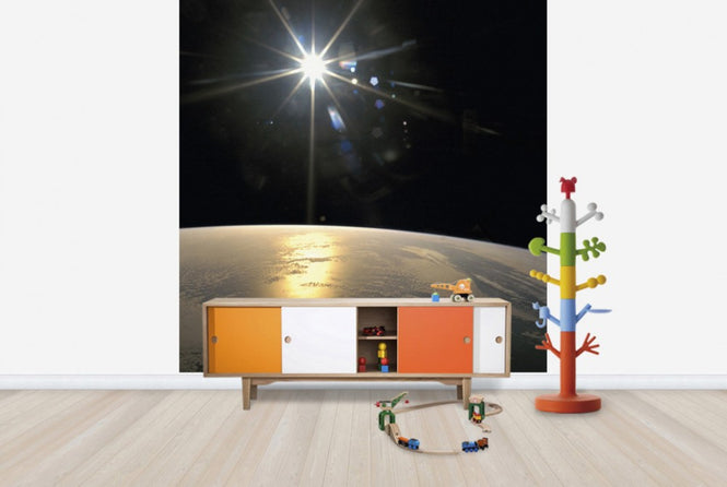 PHOTOWALL / Sunrays Falling on Earth (e25598)