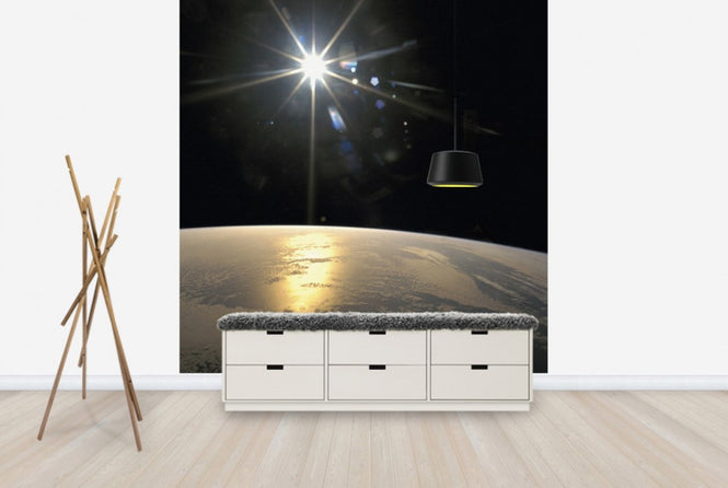 PHOTOWALL / Sunrays Falling on Earth (e25598)