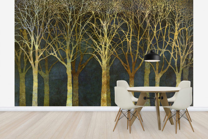 PHOTOWALL / Birch Grove Moonlight (e25604)