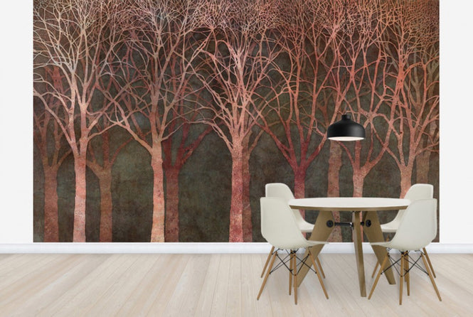 PHOTOWALL / Birch Grove Night Twilight (e25608)