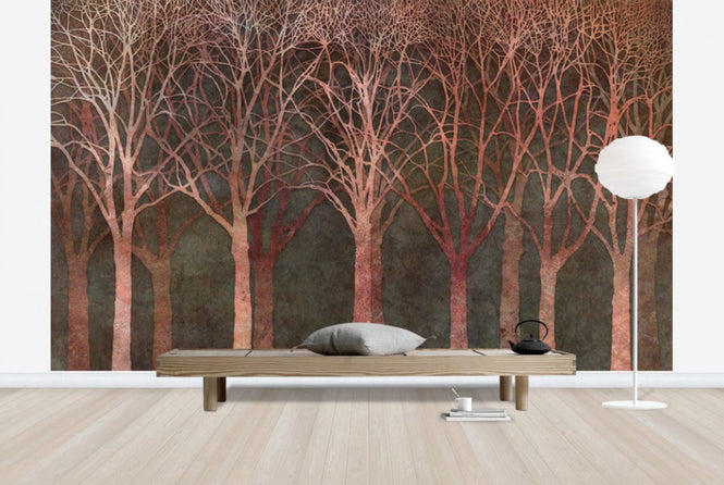 PHOTOWALL / Birch Grove Night Twilight (e25608)