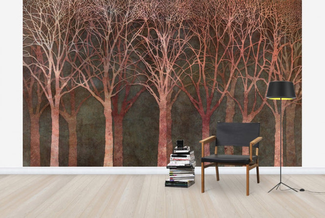 PHOTOWALL / Birch Grove Night Twilight (e25608)