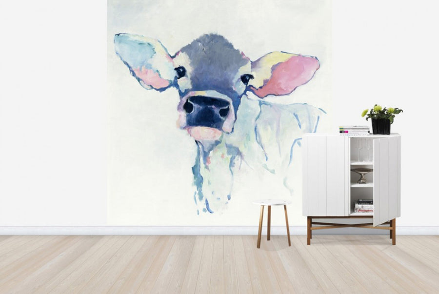 PHOTOWALL / Watercolor Cow (e25653)