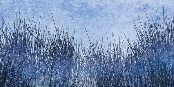 PHOTOWALL / Blue Grass Silhouette (e25725)