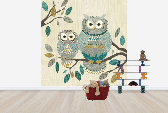 PHOTOWALL / Owl Couple (e25769)