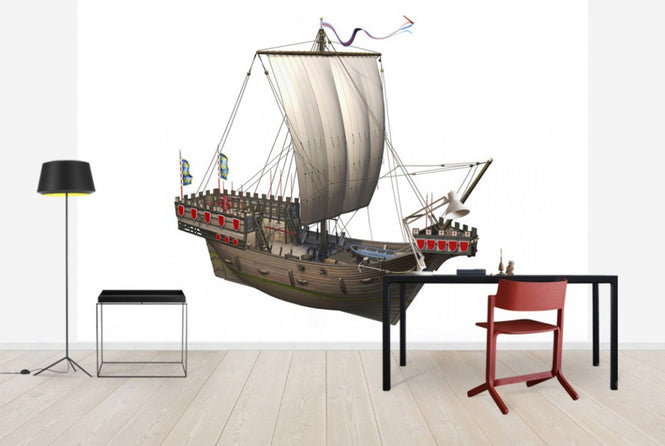 PHOTOWALL / Piratship Roter Teufel (e40420)