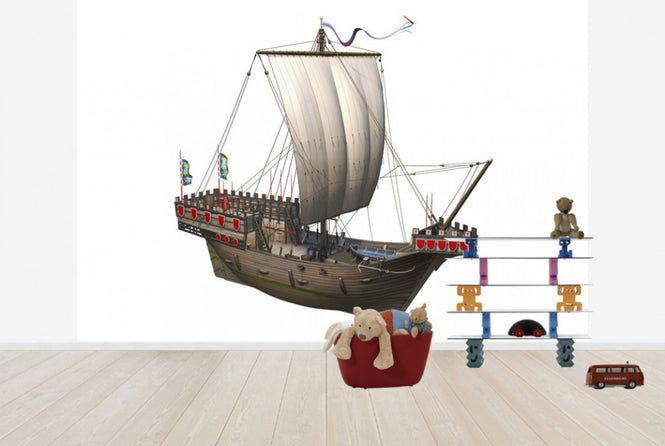 PHOTOWALL / Piratship Roter Teufel (e40420)