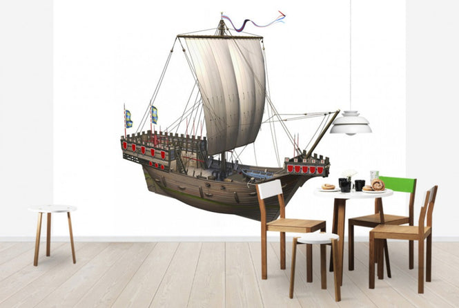 PHOTOWALL / Piratship Roter Teufel (e40420)