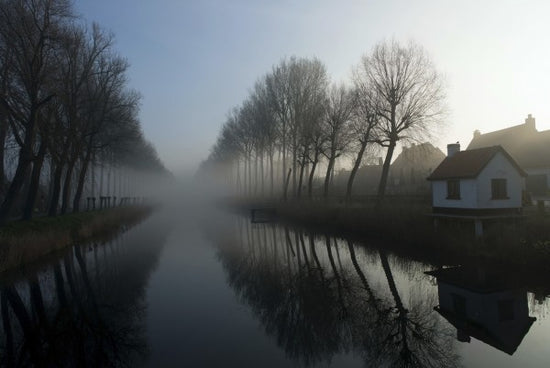 PHOTOWALL / Mist across the Canal (e29745)