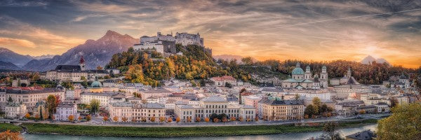 PHOTOWALL / Salzburg in Fall Colors (e29709)