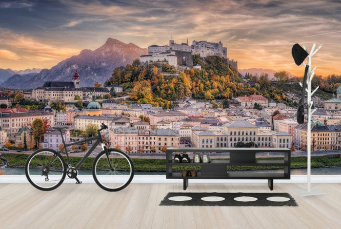PHOTOWALL / Salzburg in Fall Colors (e29709)