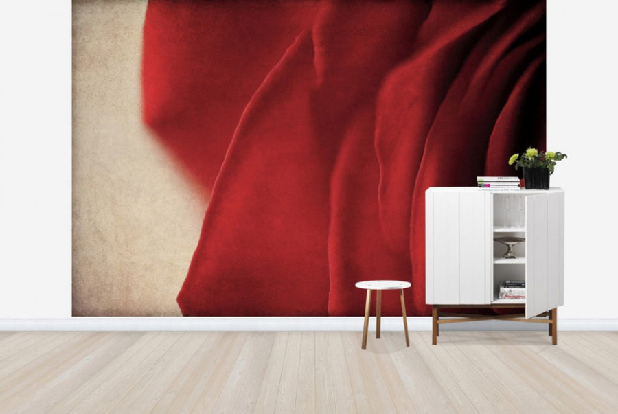 PHOTOWALL / Vintage Red Rose (e29782)