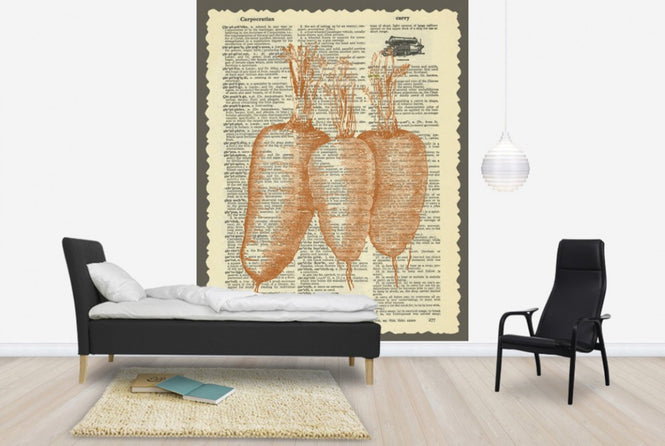 PHOTOWALL / Carrots and Text (e29852)