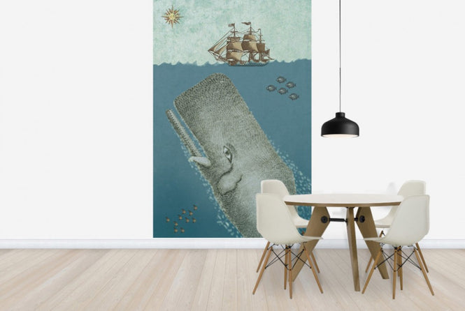 PHOTOWALL / Whale and Ship (e29861)